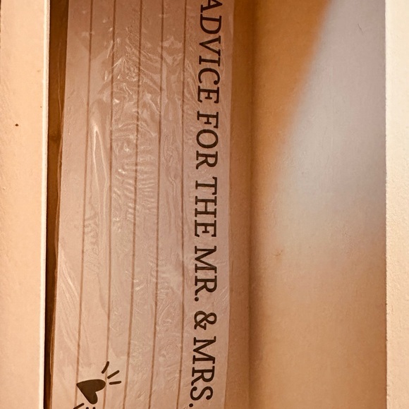 Advice for the Mr&Mrs Box -8x4x4 inches - Picture 4 of 7